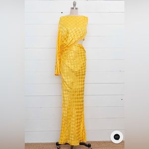 Jen's Pirate Booty Yellow Maxi Dress